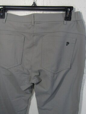 Public Rec Gamechanger Pants Men's Size 33x34 Gray Tech Golf Stretch Performance